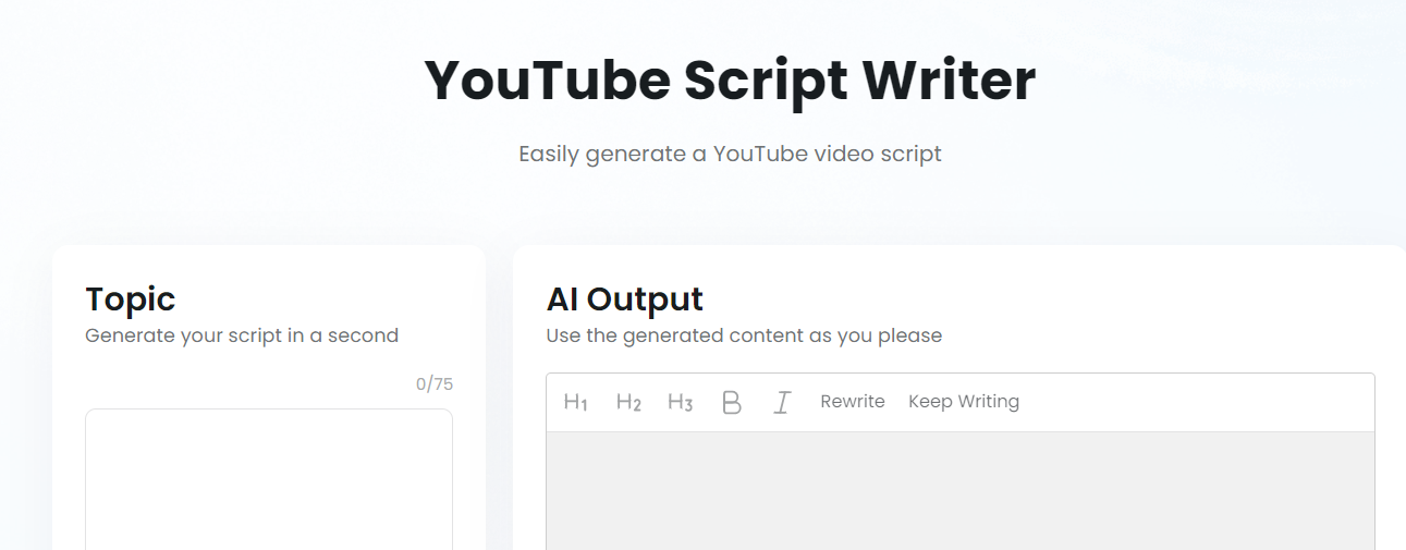 Top 7 AI YouTube Script Generators to Create Killer Content with Ease - 11