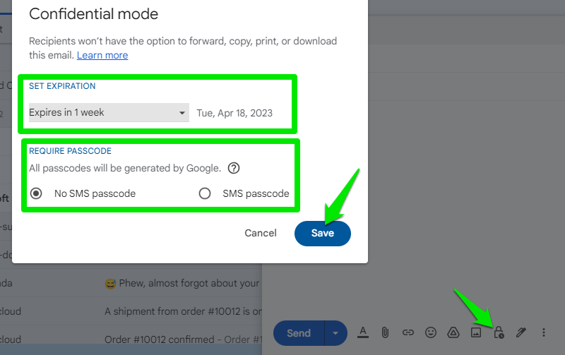 confidential-mode