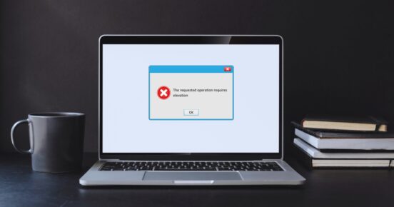 the requested operation requires elevation error