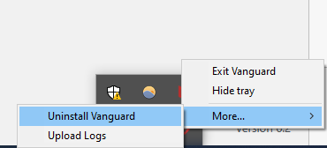 uninstall-vanguard