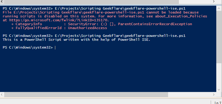 11-enabled-powershell-success-ISE