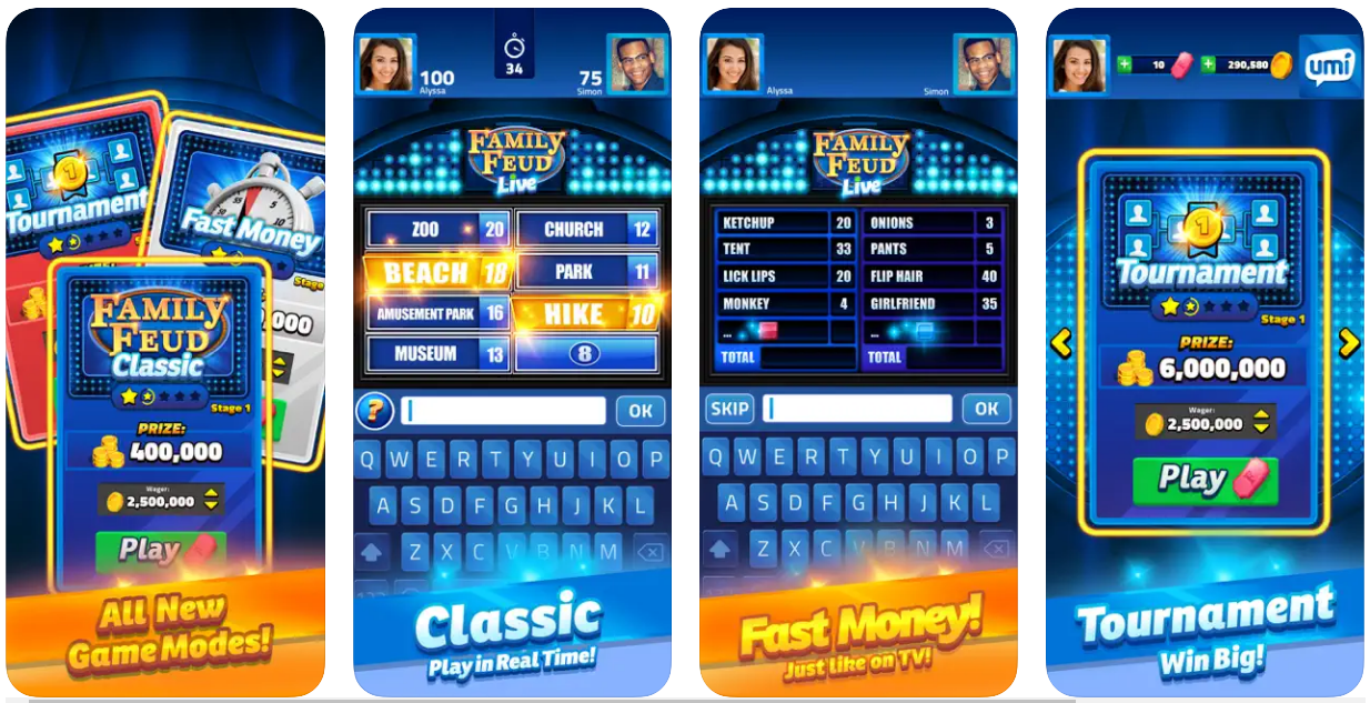 family feud live trivia app