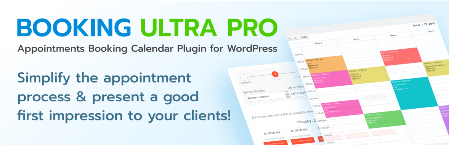 Booking Ultra Pro Plugin for WordPress