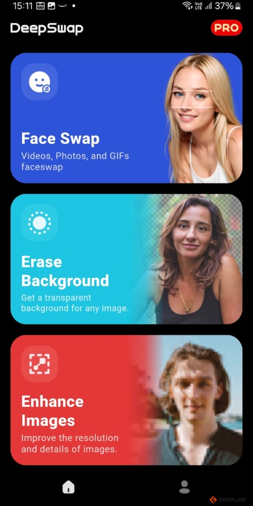 Deepswap AI Face Swapping Tool