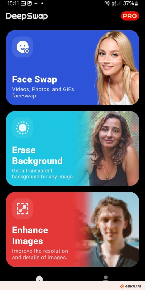 Deepswap AI Face Swapping Tool