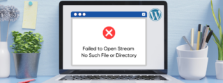 Failed to Open Stream No Such File or Directory” Error in WordPress