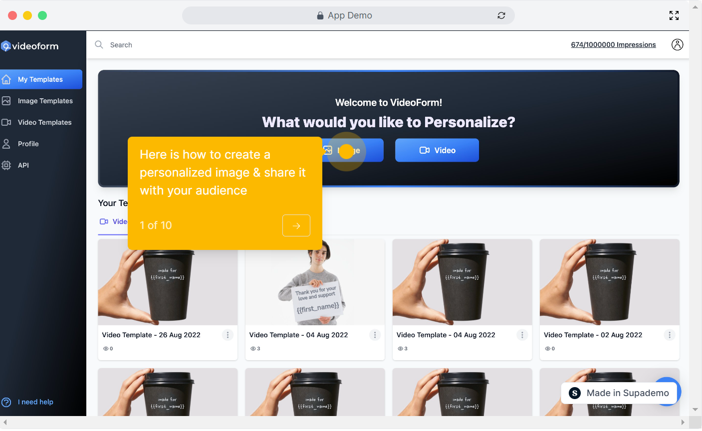 Personalized-Video-Image-Creation-Platform-Videoform