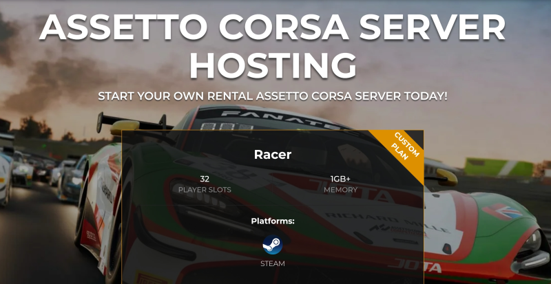 Assetto Corsa Competizione Server Hosting