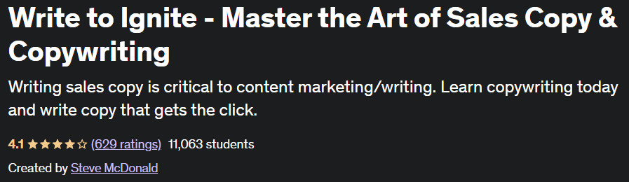 Write-to-Ignite