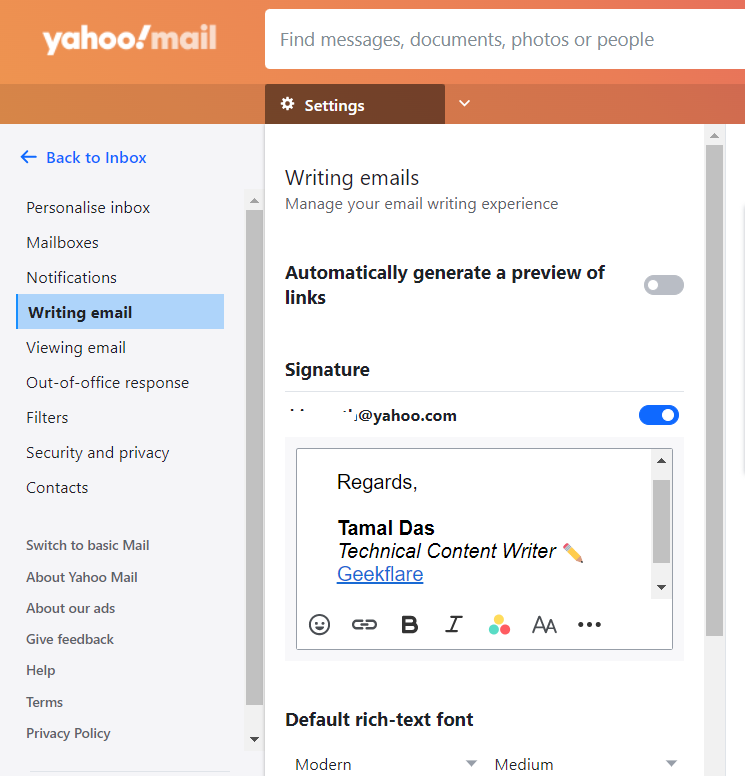 Yahoo Mail