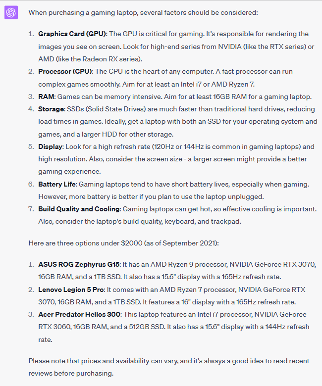 chatgpt buying guide