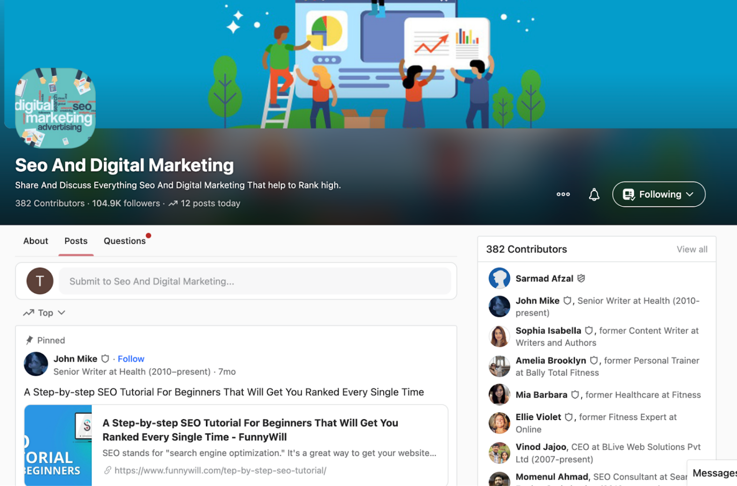 using quora space