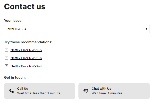 How to Fix Netflix Error Code NW-2-5
