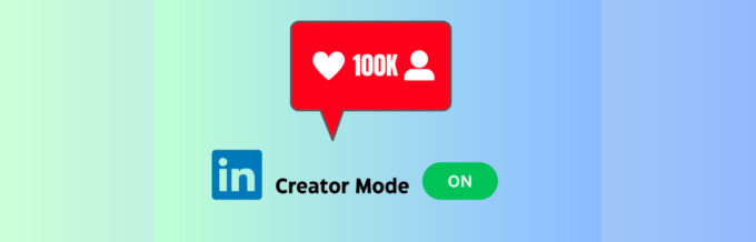 Linkedin creator mode