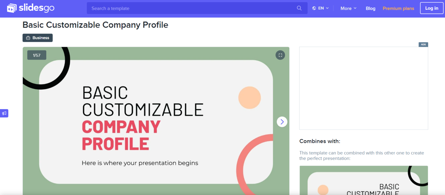 Free and customizable company templates