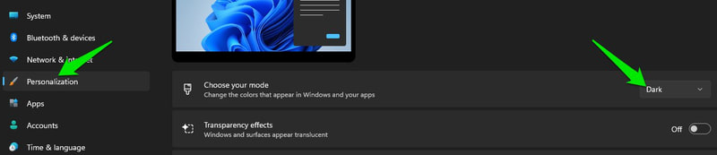 choose-dark-theme-windows-11