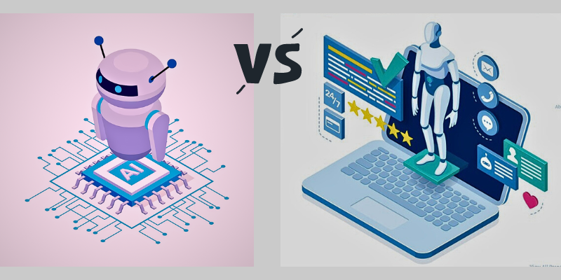 Robot vs human - what is the difference?.