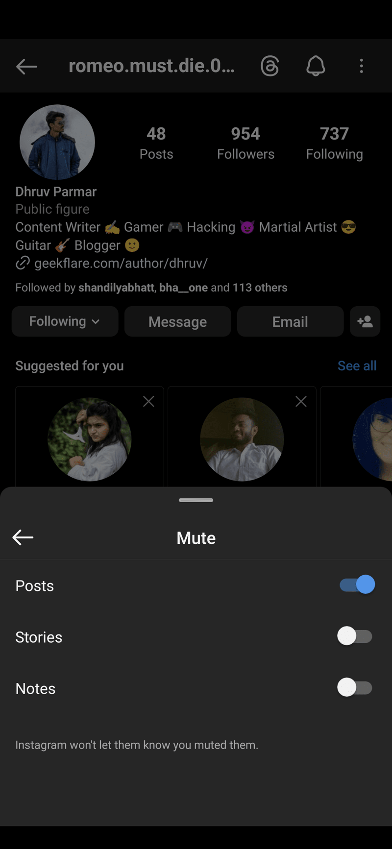 How to Mute Someone on Instagram and Have a Clean & Customized Feed