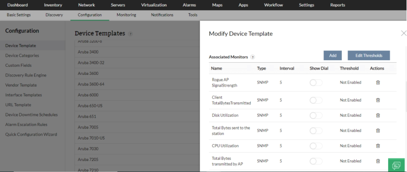 Wireless network monitoring