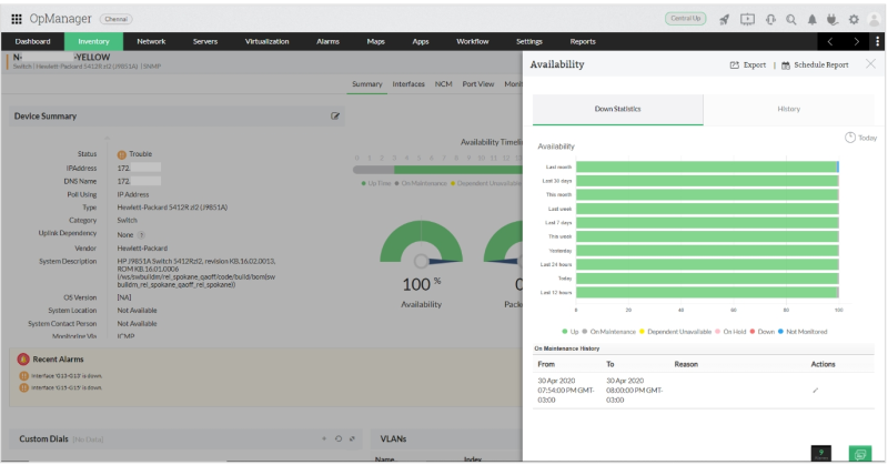Storage monitoring