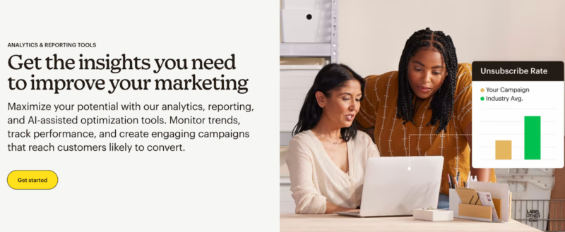 reports and analytics mailchimp