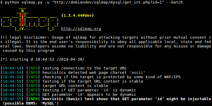 sqlmap