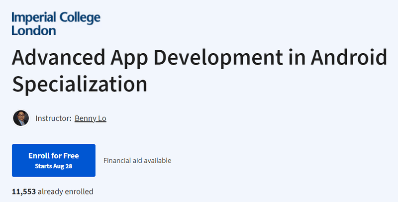 Advanced-App-Development-in-Android-Specialization