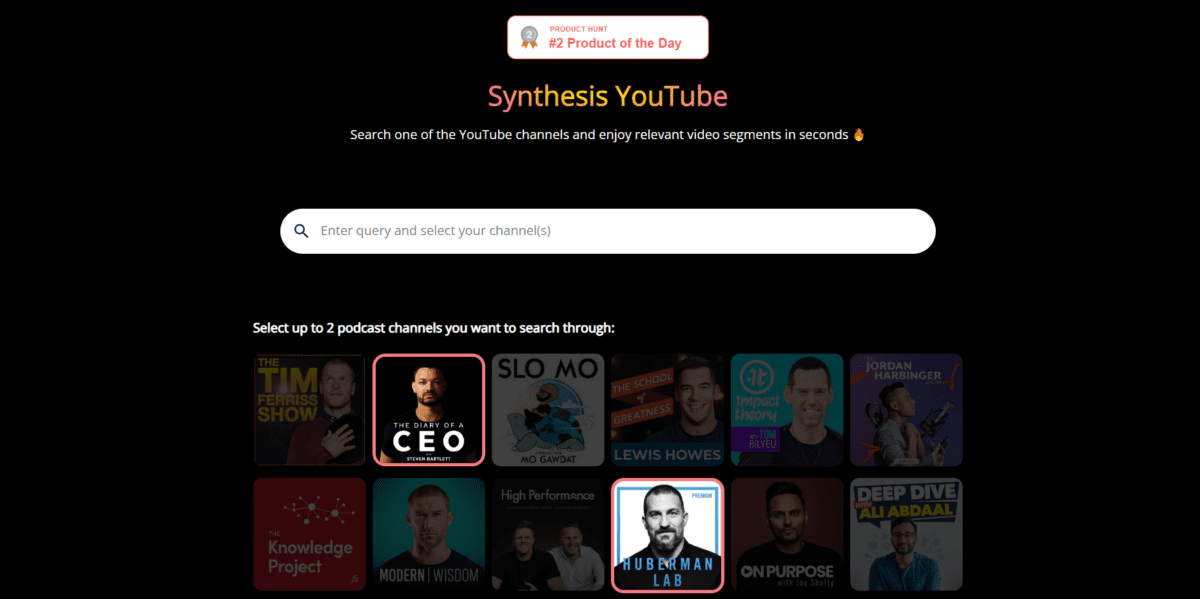 Synthesis YouTube