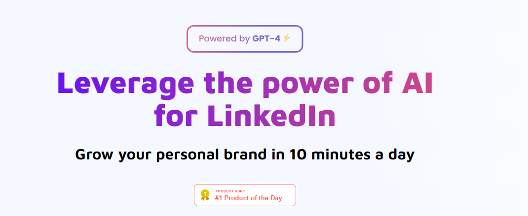 Leverage the power of ai for linkedin.