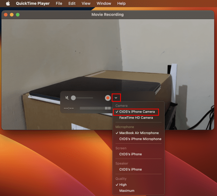 How to Use iPhone and iPad as a Webcam on Mac