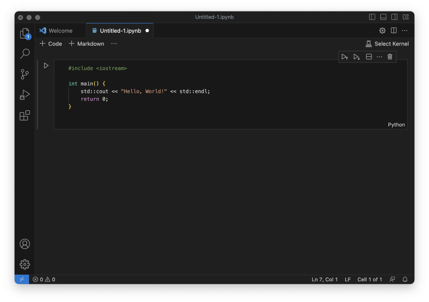 Visual Studio Code for Mac