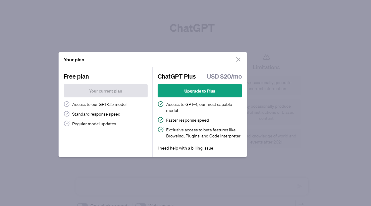 A screen shot of a credit card payment page featuring the chatgpt plugin.