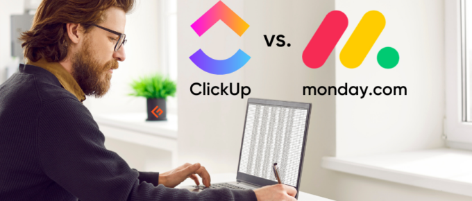 Comparison between ClickUp and Monday.com.