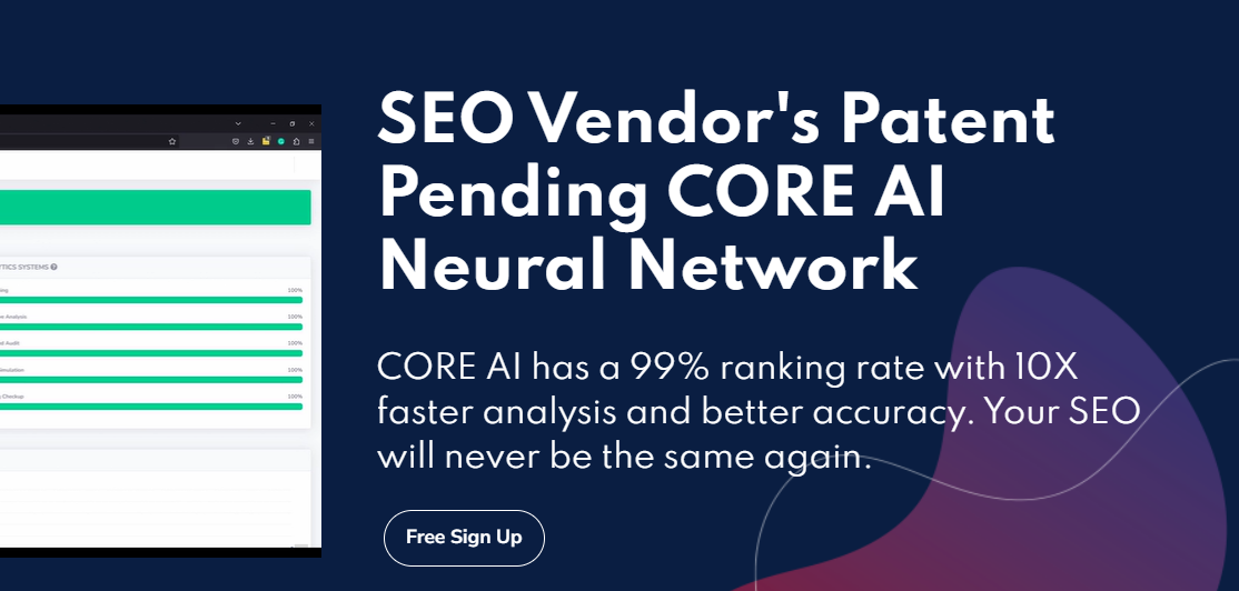 SEO vendor