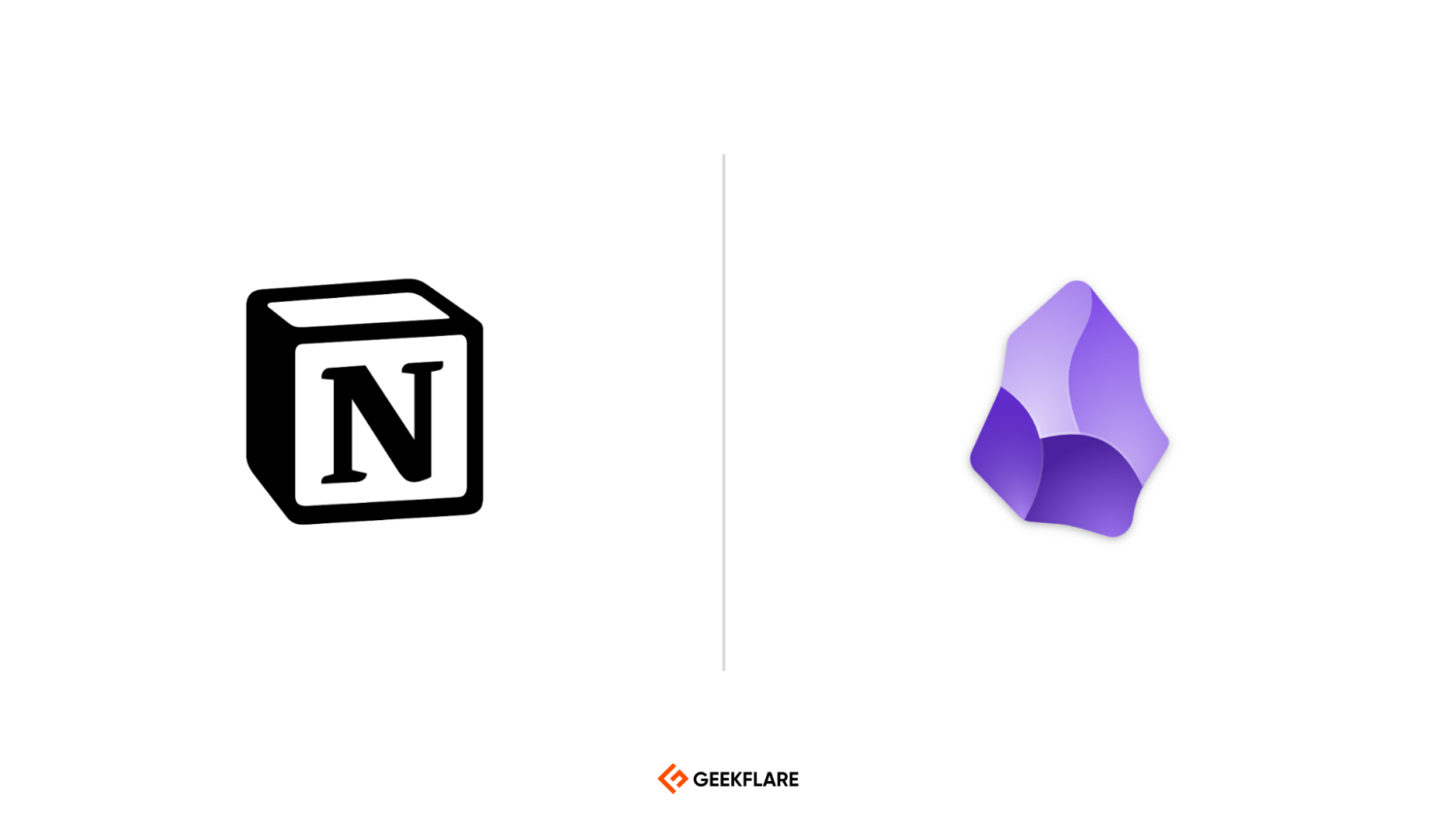 Deux logos avec la lettre n d'un côté et la lettre n de l'autre.