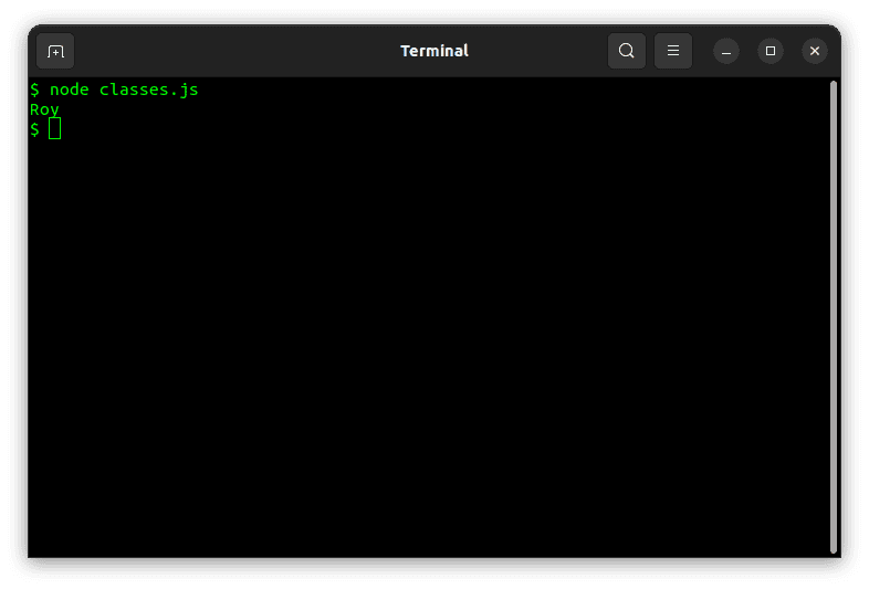 Creating a Constructor Method