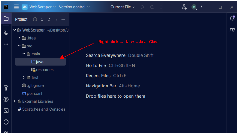 create-java-class