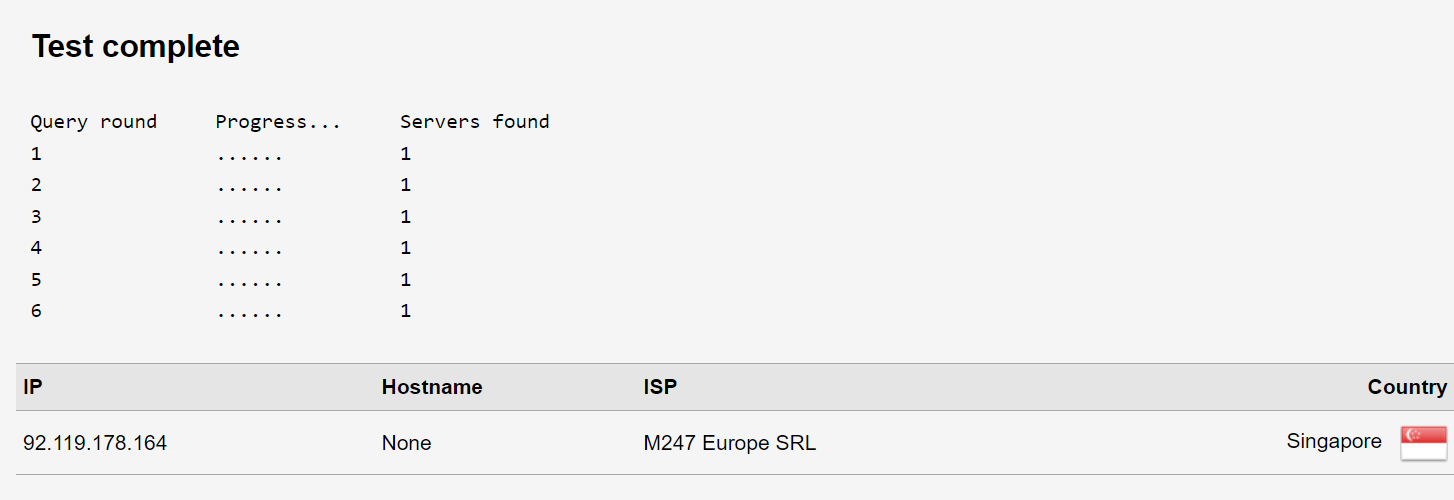 dns-leak-test