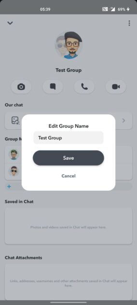 Rename Group Name