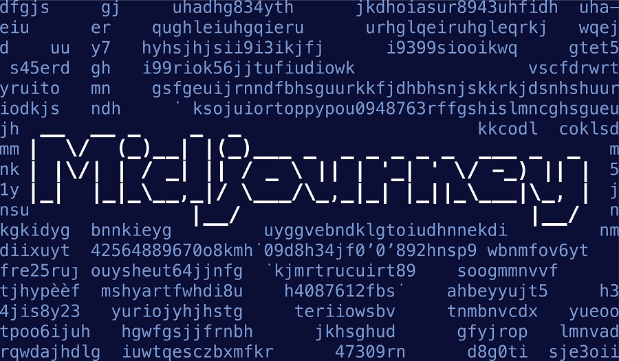 San Francisco US, Dec 2022: Midjourney vector background with logo and random codes. Midjourney is an artificial intelligence that creates images from textual descriptions