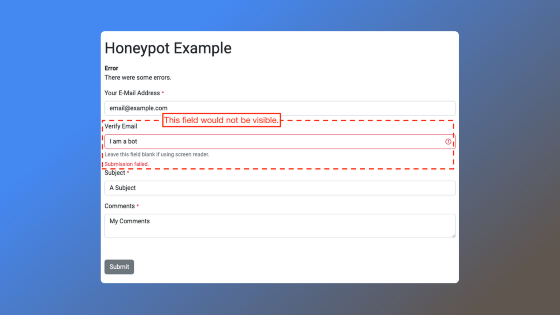 honeypot-captcha