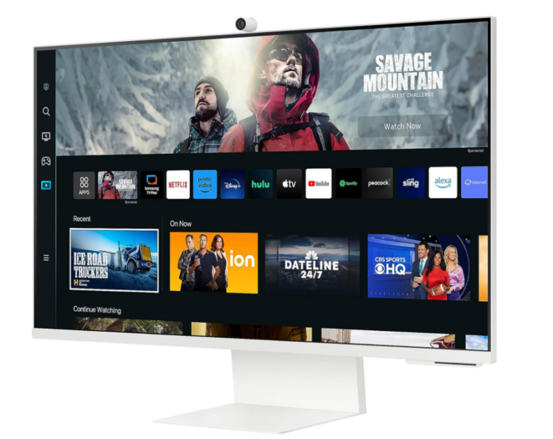 Samsung 27” M80C Smart Monitor 4K UHD with Streaming TV