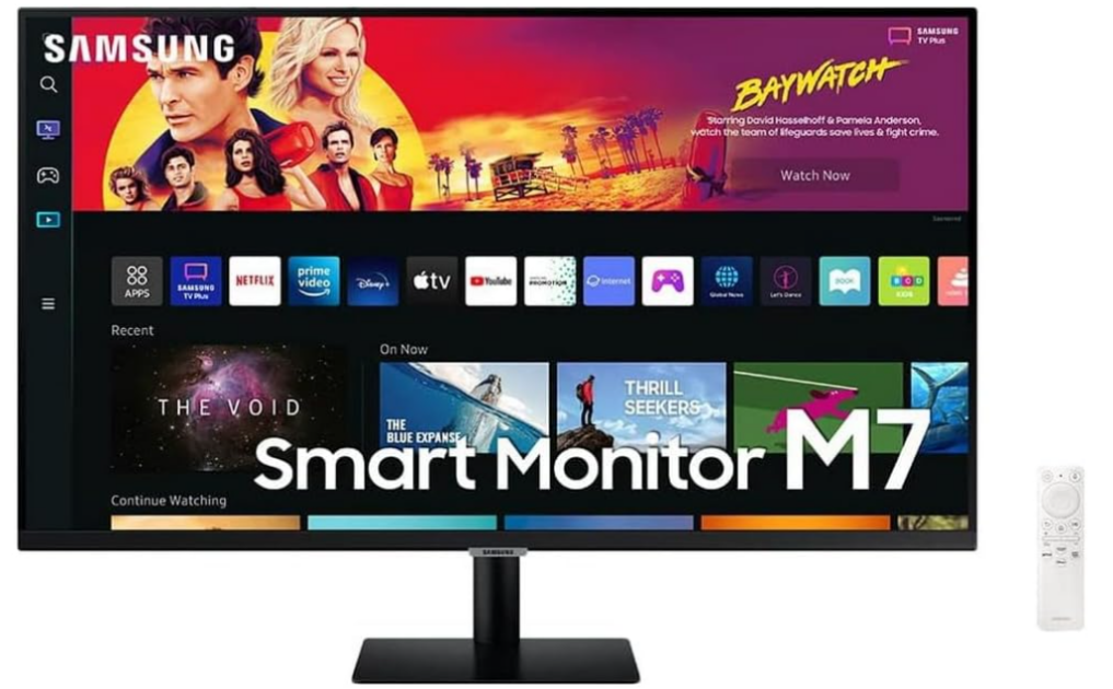 Samsung 32” M70B Smart Monitor 4K UHD with Streaming TV
