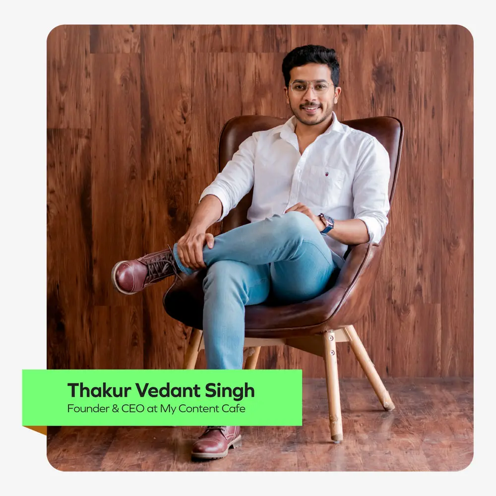 Who is Vedant Singh Thakur?