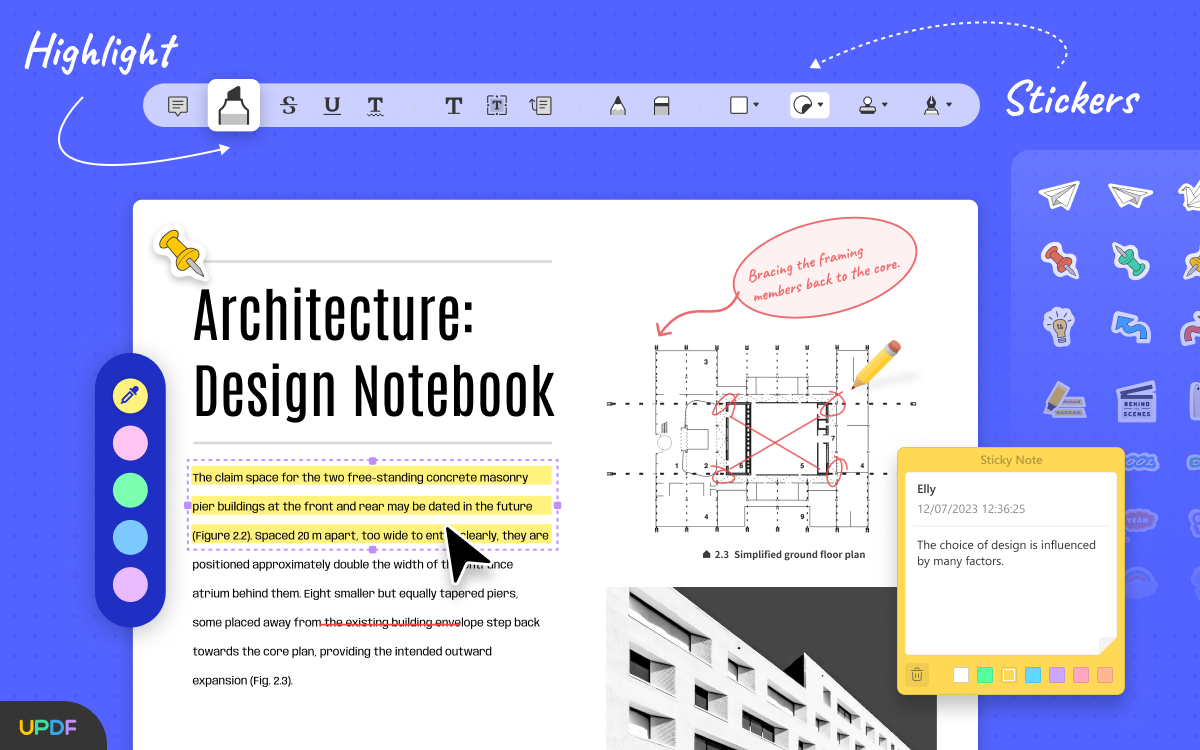 Read and annotate with UPDF