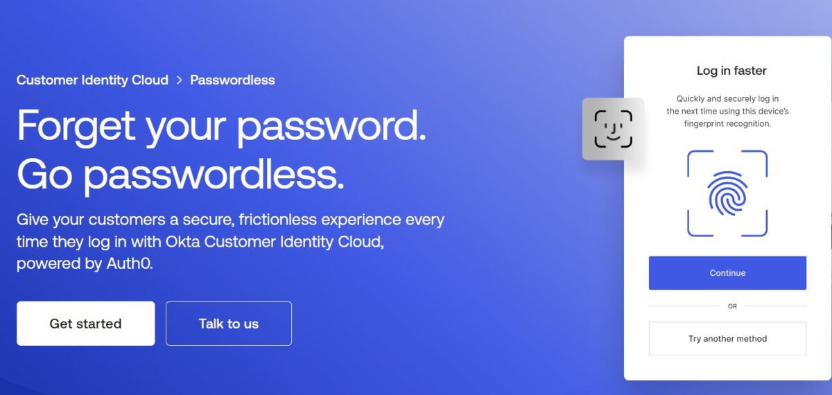 Okta-Passwordless