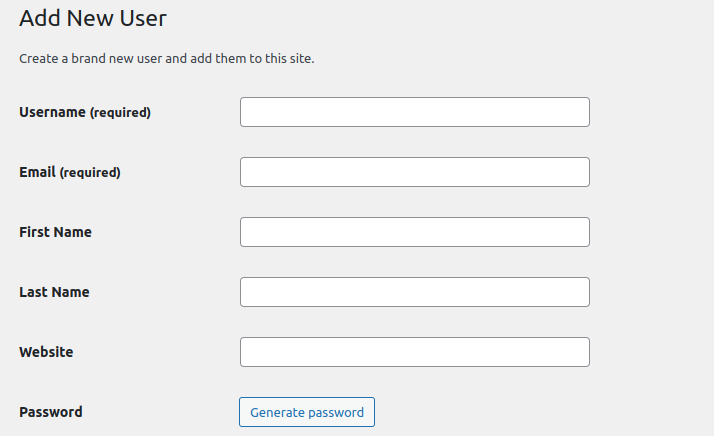 WordPress users