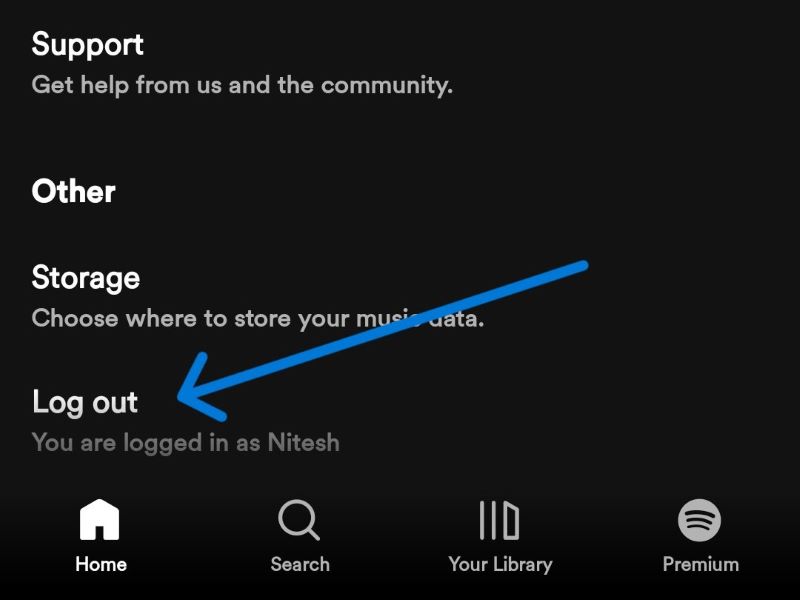 log-out-from-spotify-app