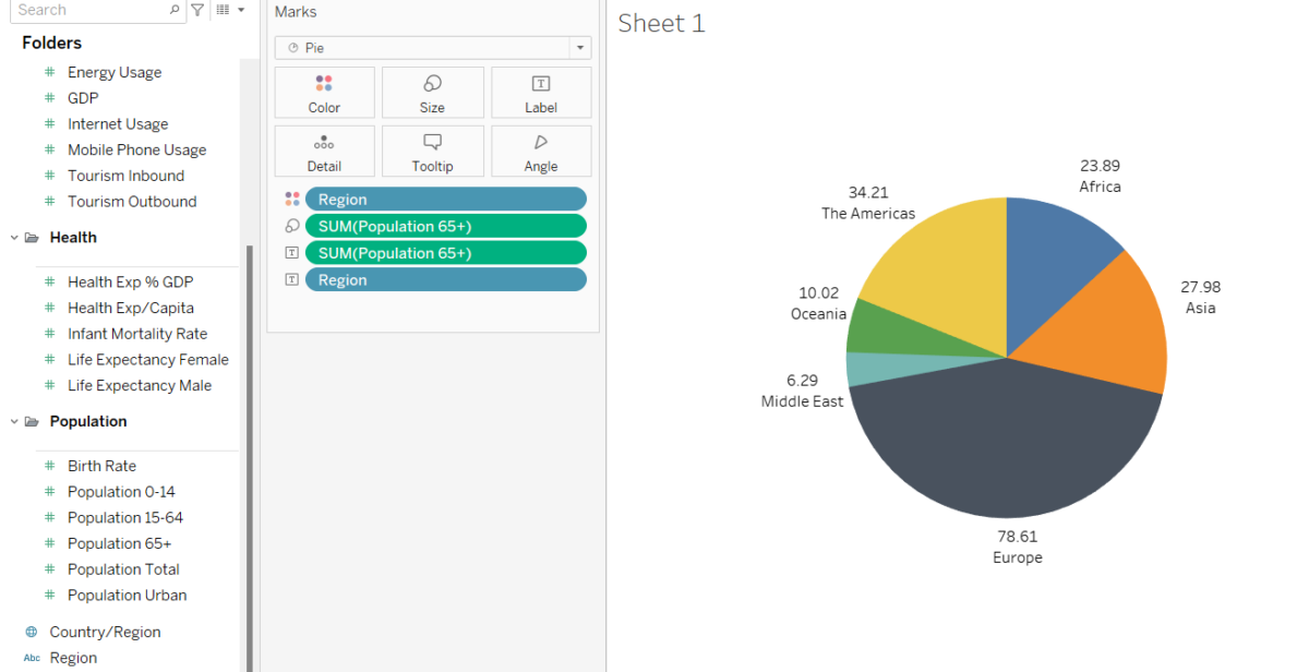 Creating Pie Charts in Tableau: A Step-by-Step Guide