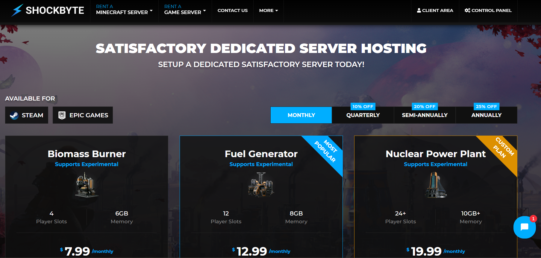 Satisfactory Server 11 Best Satisfactory Server Hosting for 2026